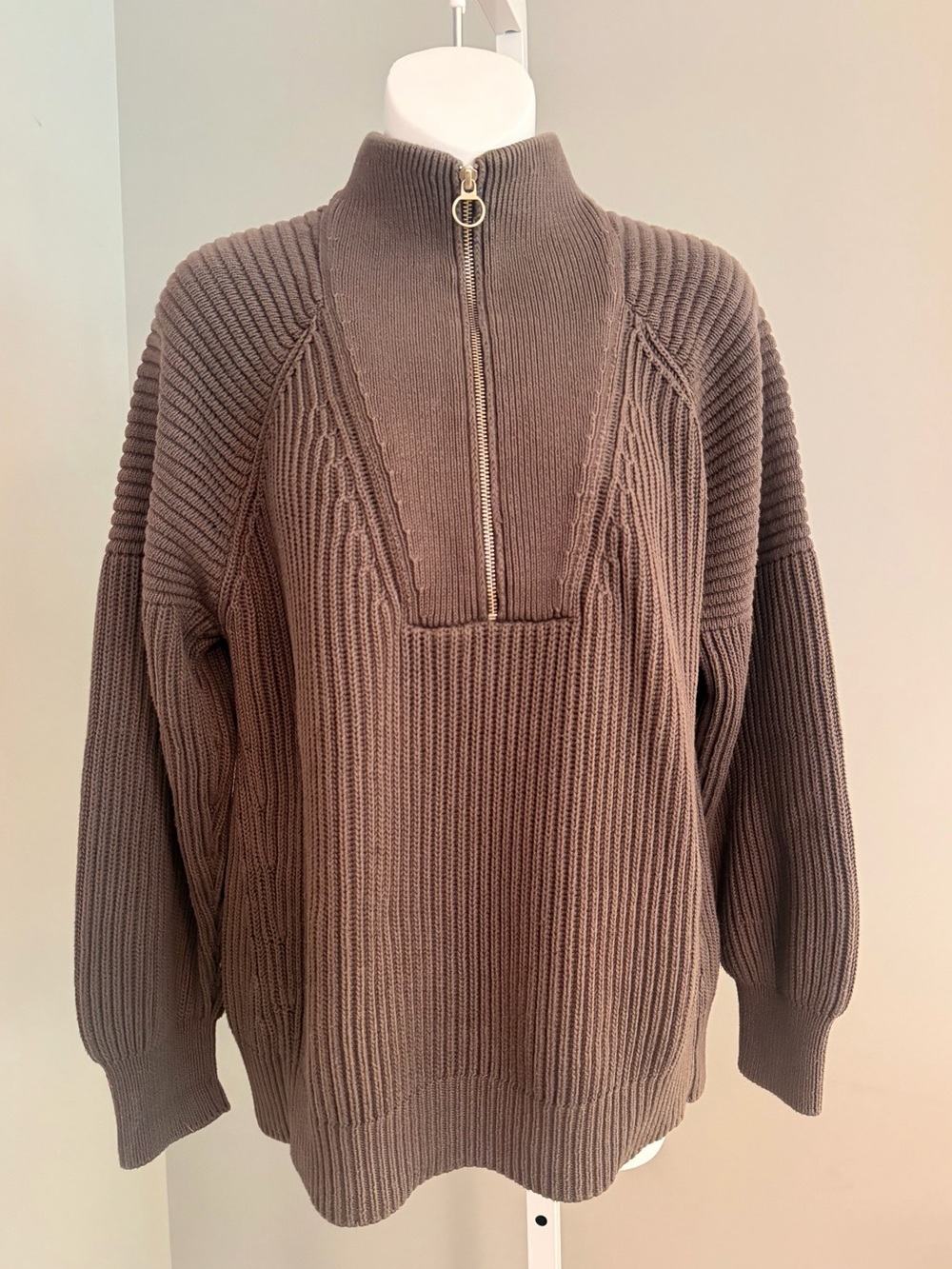 CLOSED Classic Cool Cotton Fisherman Knit Cardigan Sweater M NEW $345!!